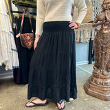 Rayon Maxi Skirt