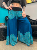 Mega Flares - Teal Mandala