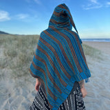 Triangle Poncho with Pixie Hood