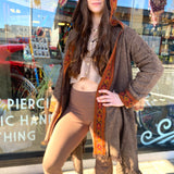 Open Poncho Cardigan