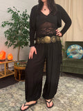 Alibaba Pants - Plain Black