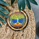 Round Wooden Incense Holder