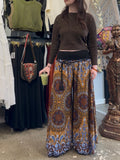 Mega Flares - Two Tone Brown Mandala