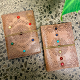 7 Chakra Leather Notebook