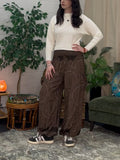Alibaba Pants - Brown Full Mandala