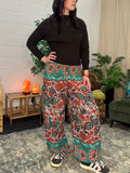 Alibaba Pants - Christmas Paisley