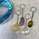 Tumbled Crystal Keyring