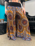 Mega Flares - Two Tone Brown Mandala