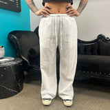 Unisex Cotton Straight Leg Pants