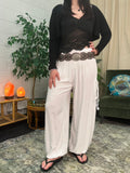 Alibaba Pants - Plain White