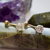 Popular Gold Sparkly Belly Bar