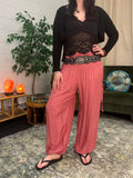 Alibaba Pants - Plain Dusty Rose Pink