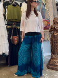 Mega Flares - Teal Blue Mandala
