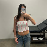 Tie Dye Singlet Crop