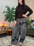 Alibaba Pants - Dark Green Mandala