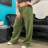 Unisex Cotton Straight Leg Pants