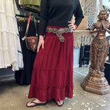 Rayon Maxi Skirt