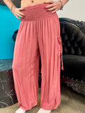 Alibaba Pants - Plain Dusty Rose Pink