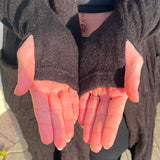 Cardigan with thumb holes