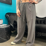 Unisex Cotton Straight Leg Pants