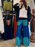 Mega Flares - Teal Mandala