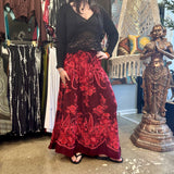 Rayon Maxi Skirts - Printed