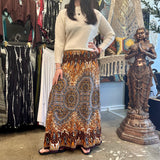 Rayon Maxi Skirts - Printed