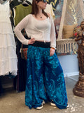 Mega Flares - Teal Blue Tropical