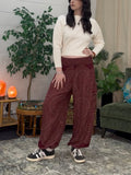 Alibaba Pants - Red Full Mandala