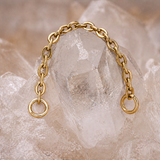 Nose Chain Gold 316L Surgical Steel