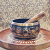 Black/Brass Singing Bowls