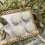 White Bohemian Door Knob