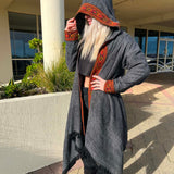 bohemian winter cardigan