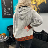 oversized fleece jacket