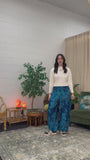 Alibaba Pants - Teal Floral