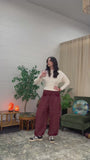 Alibaba Pants - Red Full Mandala