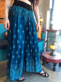 Mega Flares - Teal Block Print