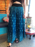 Mega Flares - Teal Block Print