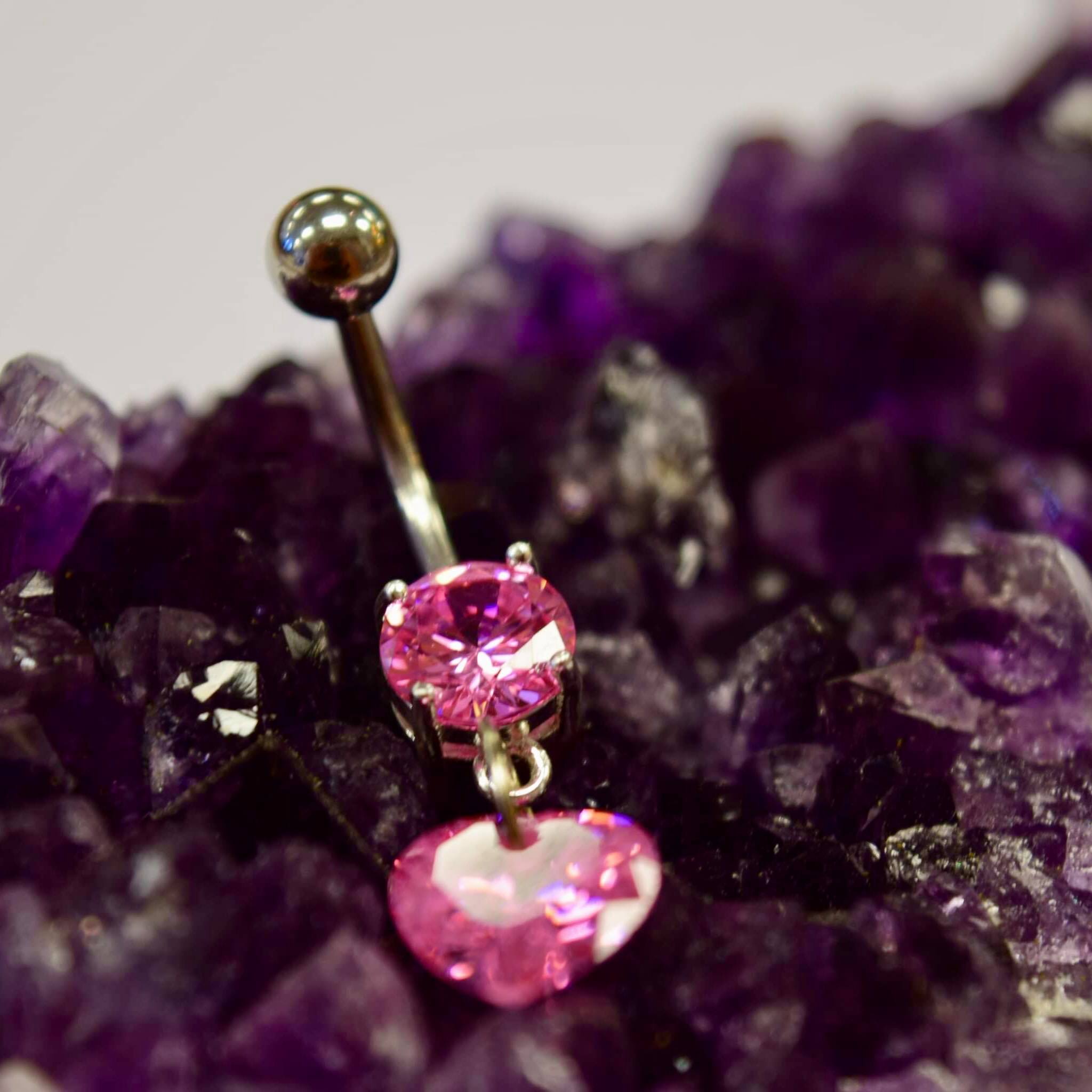 Pink deals belly bar