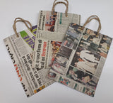 Recycled Indian Newspaper Carry / Paper Bags