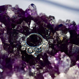 Silver Ornate Septum Ring