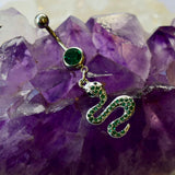 Belly Bar with Snake