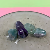 Tumbled Crystal - Rainbow Fluorite