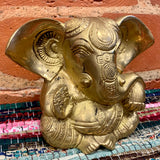 Solid Brass Ganesha Statue