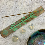 Green Tree of Life Wooden Holder